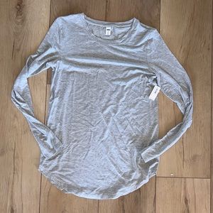 Old Navy luxe long sleeve tee